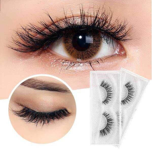 Web celebrity blogger 3D mink hair false eyelashes