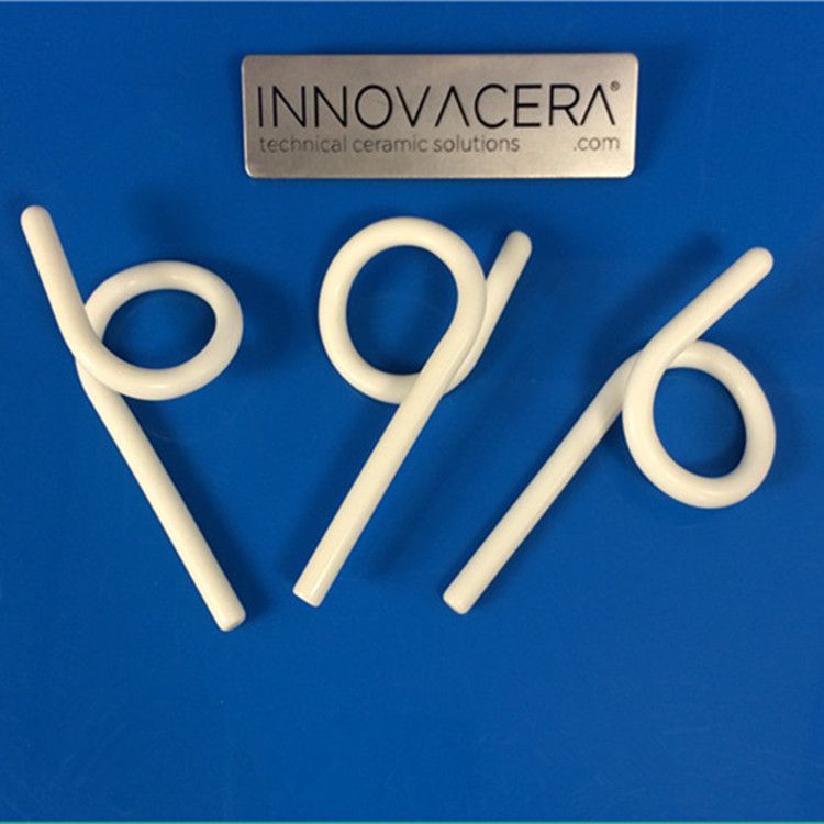 INNOVACERA High Corrosion Resistant Pig Tail Guides for Textile Ceramic