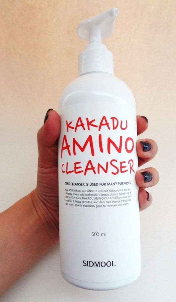 Amino acid facial cleanser