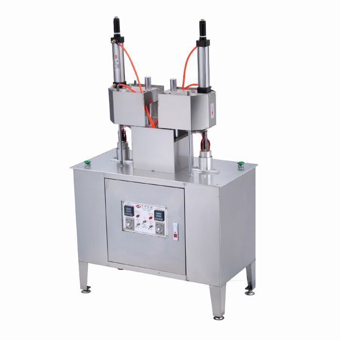Two stations tea cup filling sealing machine
