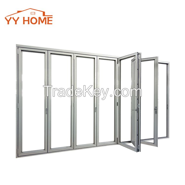 USA Certified aluminum folding door for Balcony used