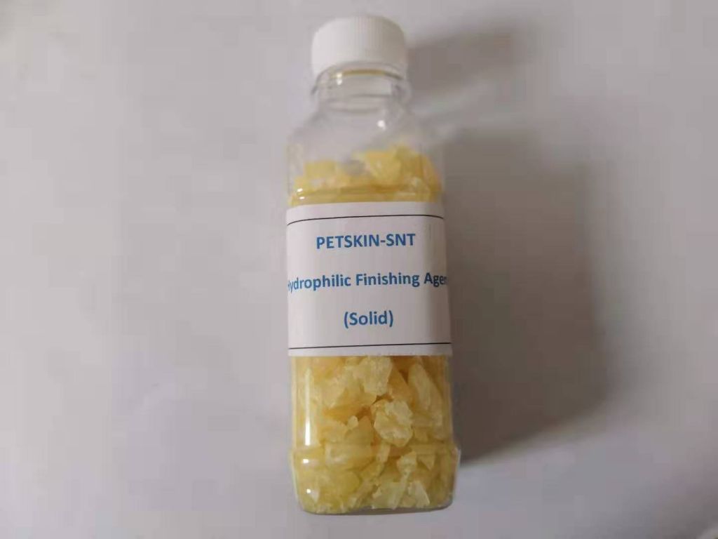 Polyester Hydrophilic Finishing Agent, solid raw material, anti-static agents, soil release agents