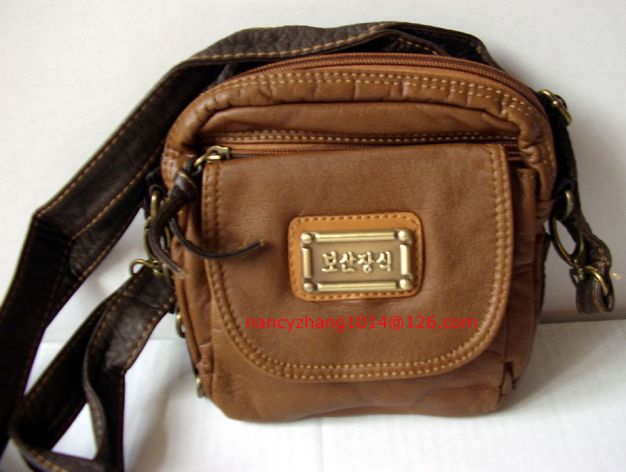 leather waist bags/purses