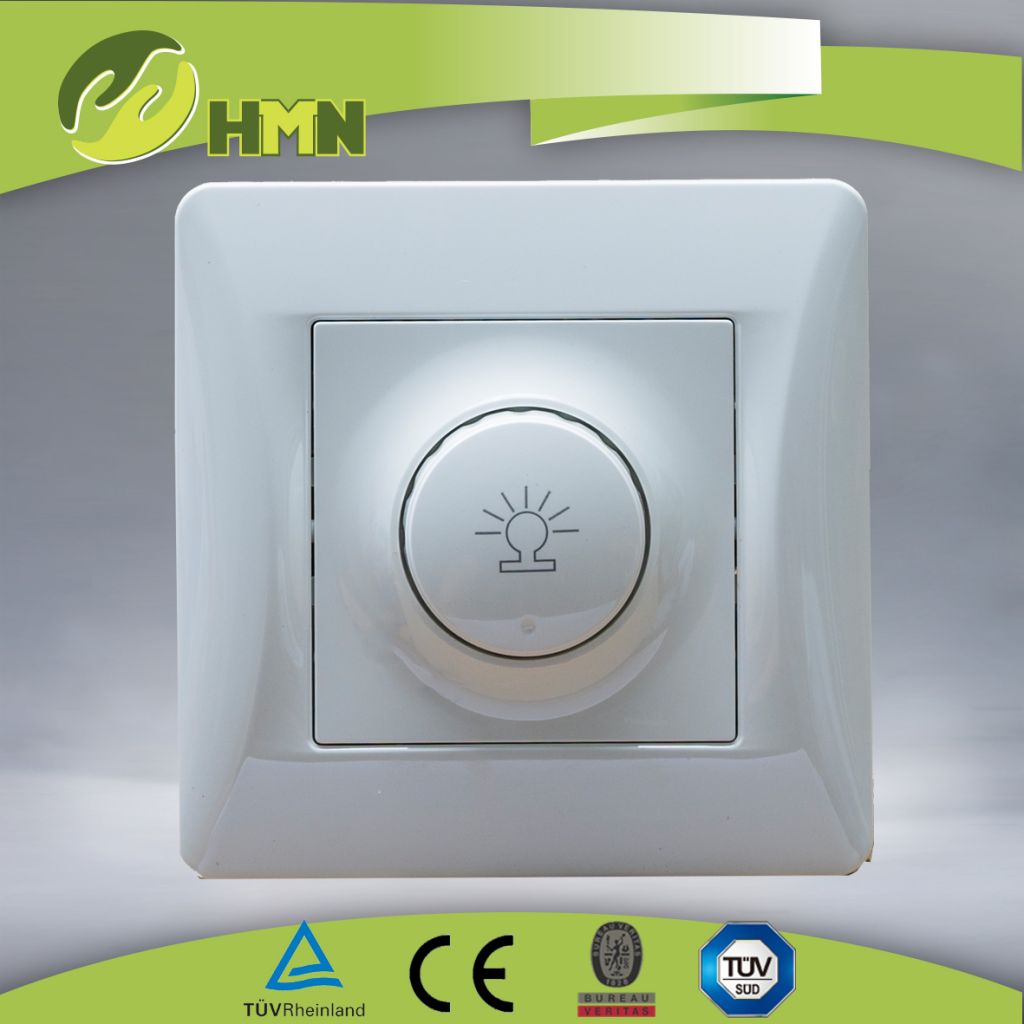 Ce TUV Certified EU Standard 1000W Dimmer Switch