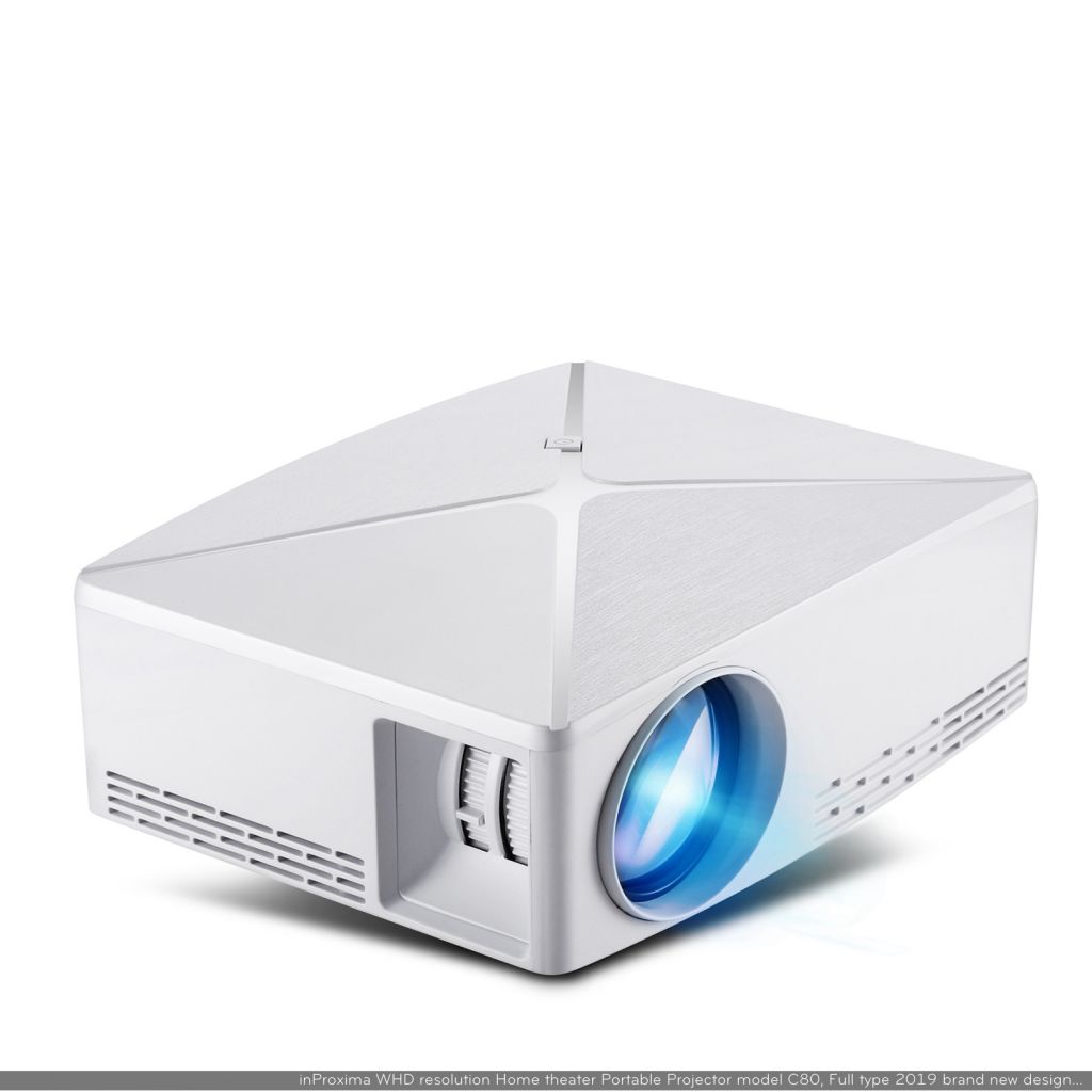 Hot selling inProxima C80UP 720P 4.0inch small size PORTABLE projector with android for home cinema entry level education