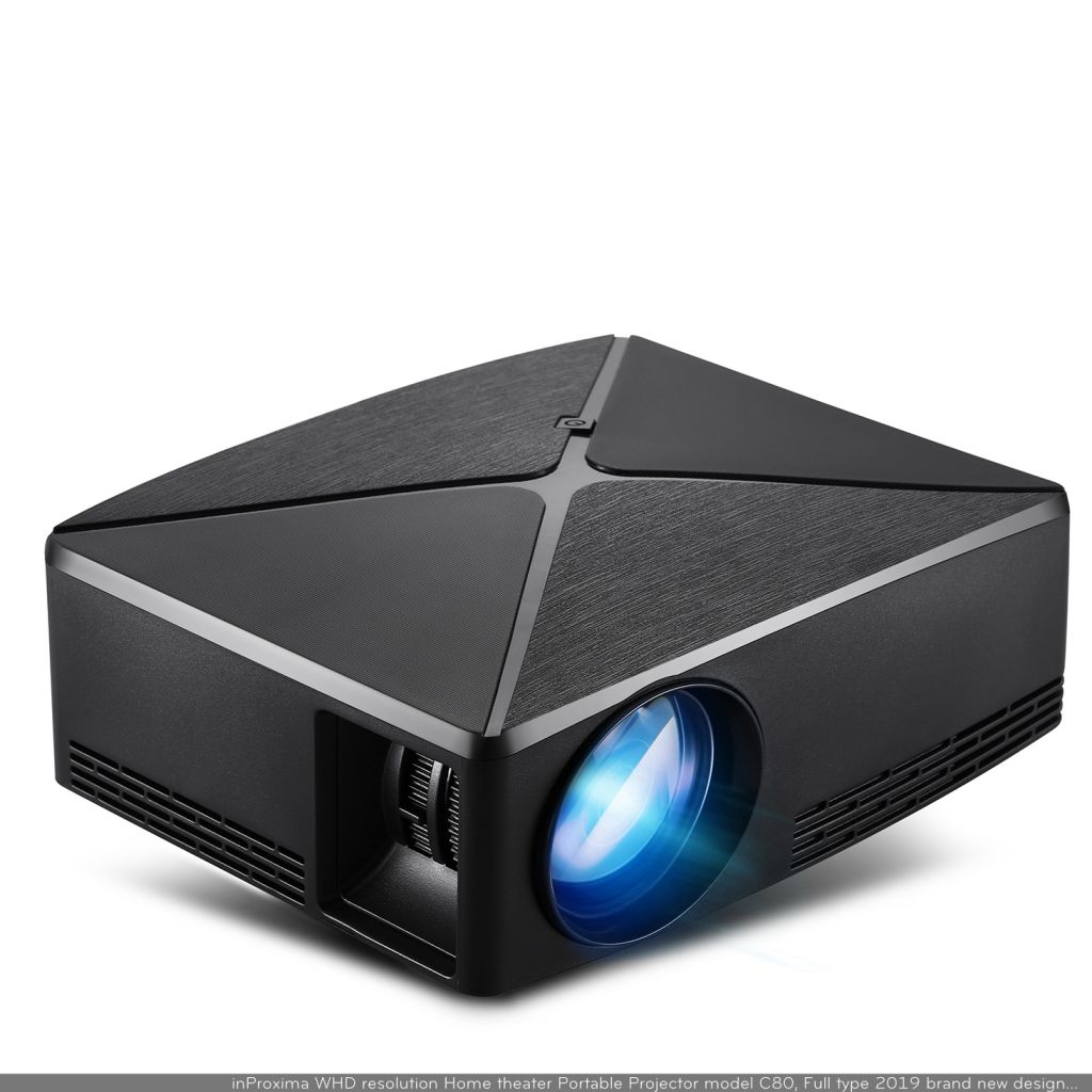 Hot selling inProxima C80UP 720P 4.0inch small size PORTABLE projector with android for home cinema entry level education