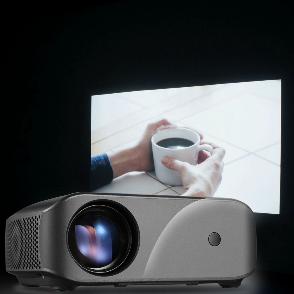 top sale model inProxima F10 mini led portable projector native 1280x720P full hd class better than 3D Projector