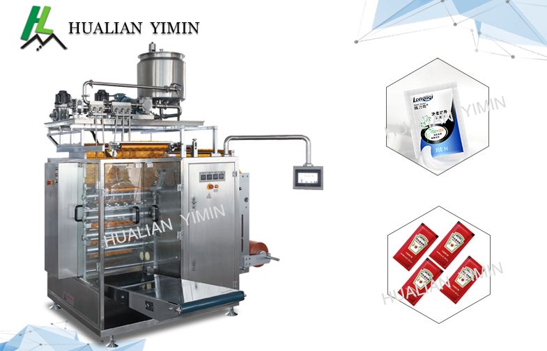 High power compact structure PLC control counting and packing packaging machine