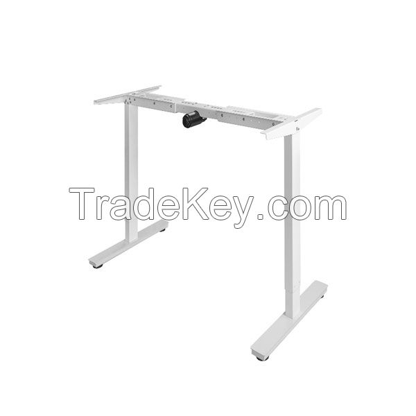 One Motor Two Legs Electric Height Adjustable Standing Desk