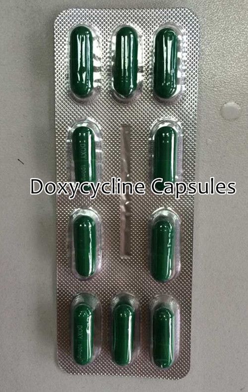 Doxycycline HCl capsules 100mg