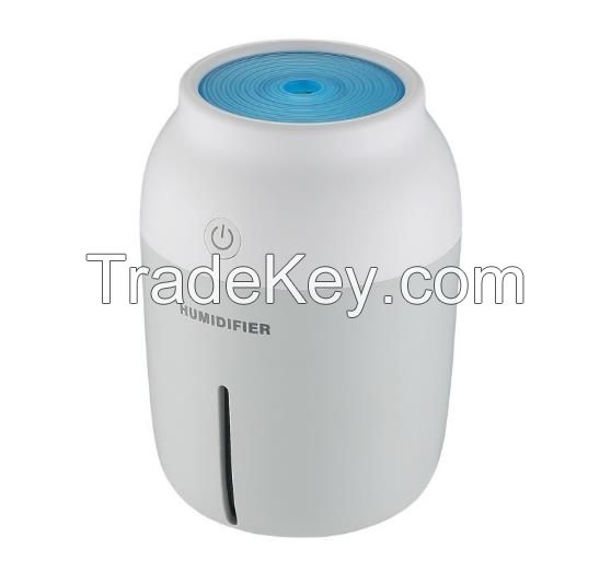 230ml Ultrasonic Mini USB Air Humidifier with LED Night Light
