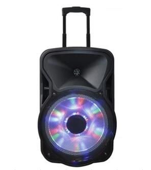 8inch promotional trolley speaker with ball light popular in india market