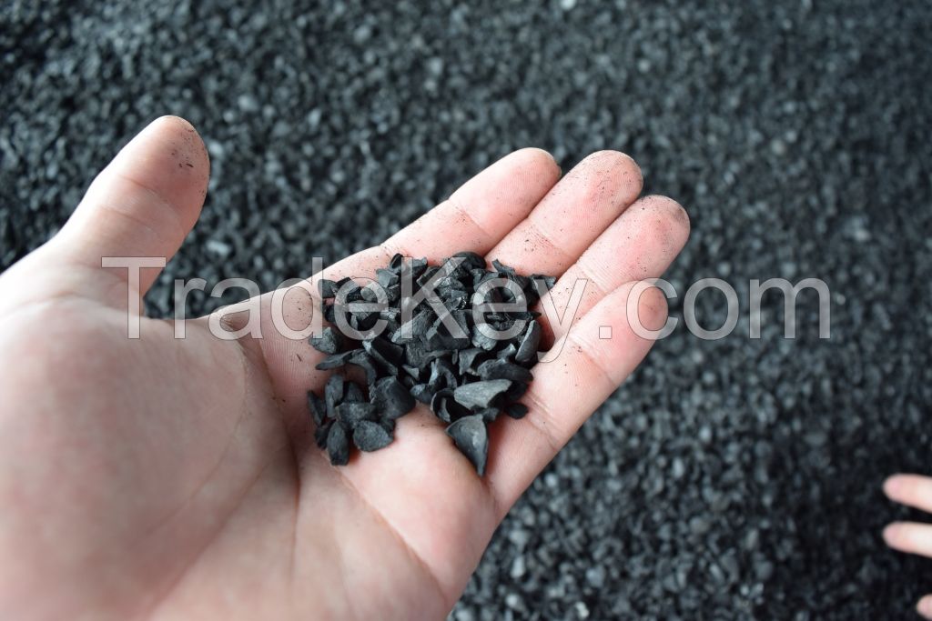 Palm kernel shell charcoal