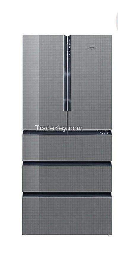 SIEMENS KM49FS95TI zero frost-free glass panel home interconnected multi-door refrigerator
