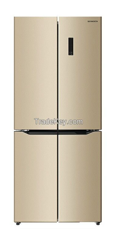 Skyworth 415L cross open door refrigerator