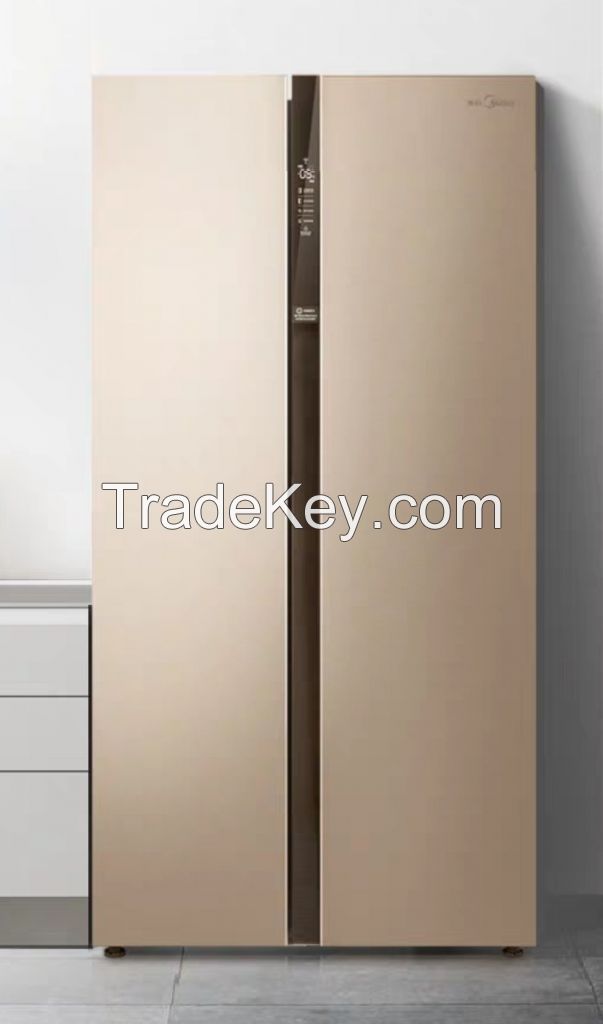 Midea bcd-528wkpzm (E) frost-free double door household frequency conversion mute intelligent pair of door refrigerator