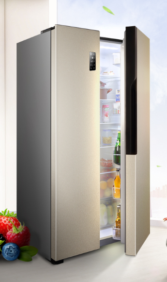jamor Double door household frost free air-cooled variable frequency intelligent double door refrigerator