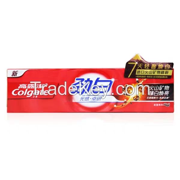 Colgate-palmolive volcanic mineral toothpaste 100g volcanic mud light sensation