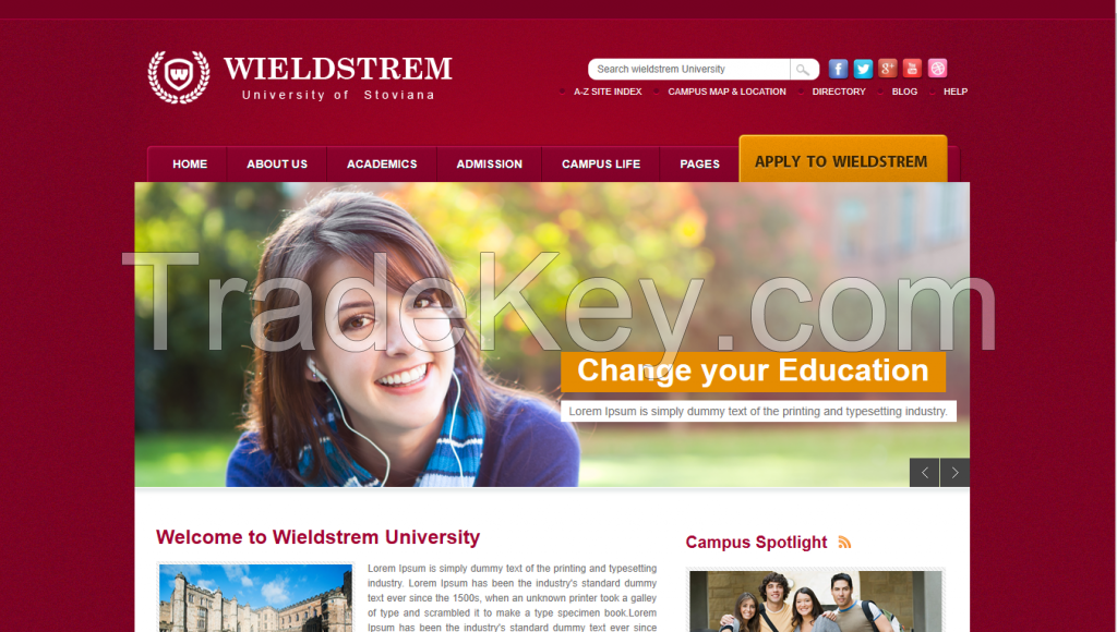 Website University