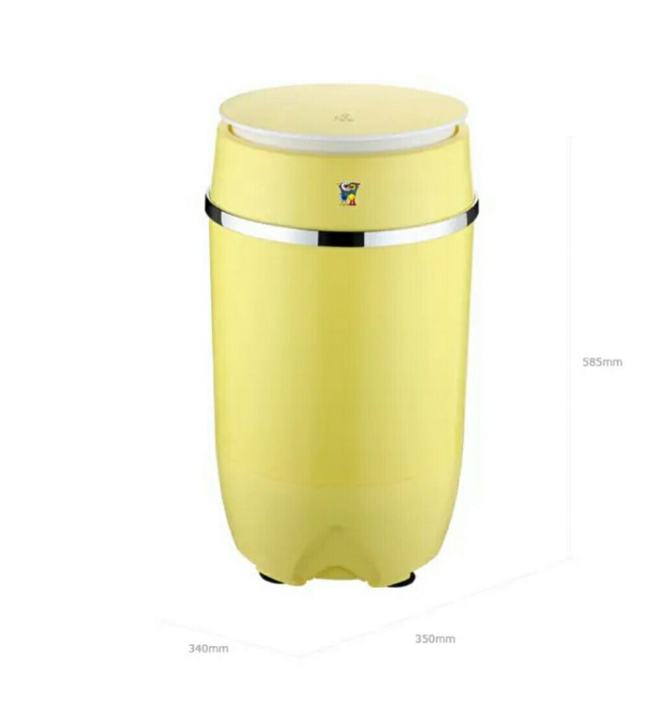 3.5kg semi-automatic single-cylinder mini washing machine