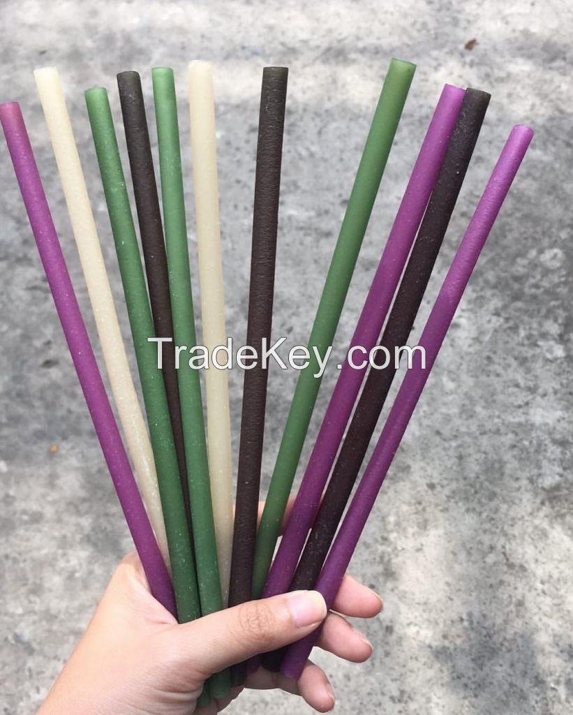 RICE DRINKING STRAWS