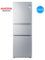 Mne aucma BCD - 206 206 litres of three energy-saving double door refrigerator home small refrigeration freezing