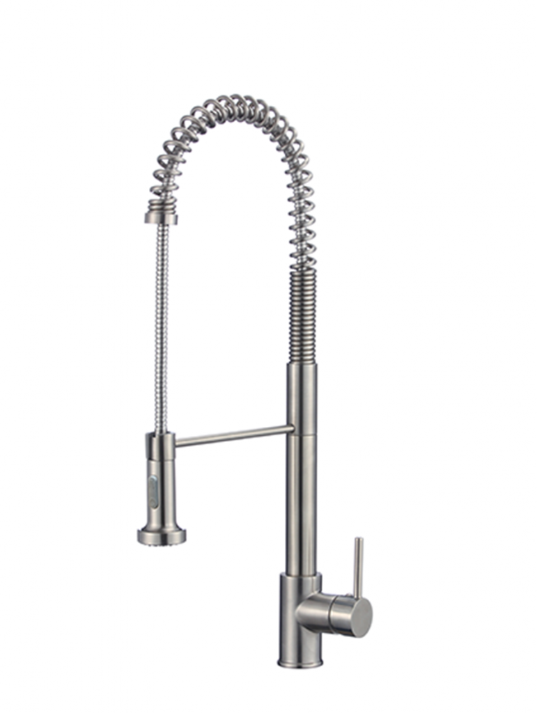 Side Open Pull Out Kitchen Faucet