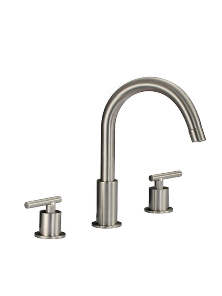 Side Open Kitchen Faucet With Sprayer