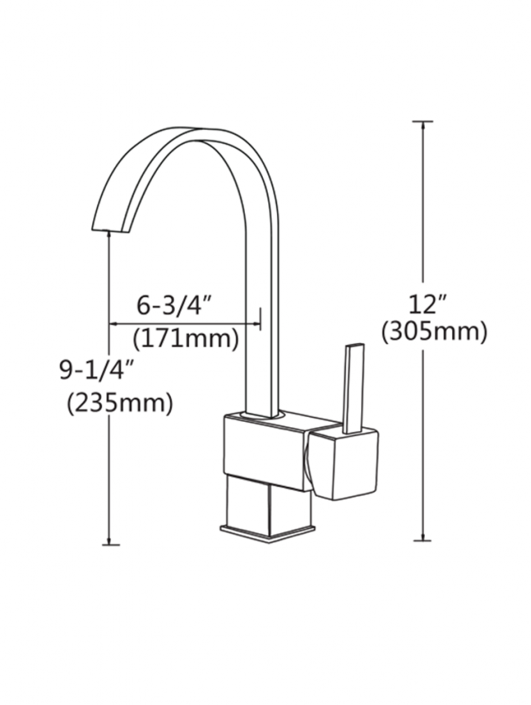 Side Open Kitchen Faucet