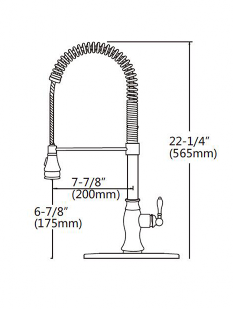 Side open Kitchen Faucet