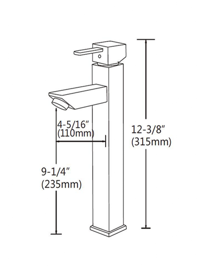 Single Handle Lavatory Faucet