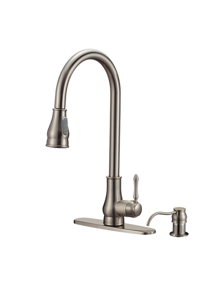 Kitchen Faucet With Side Spray