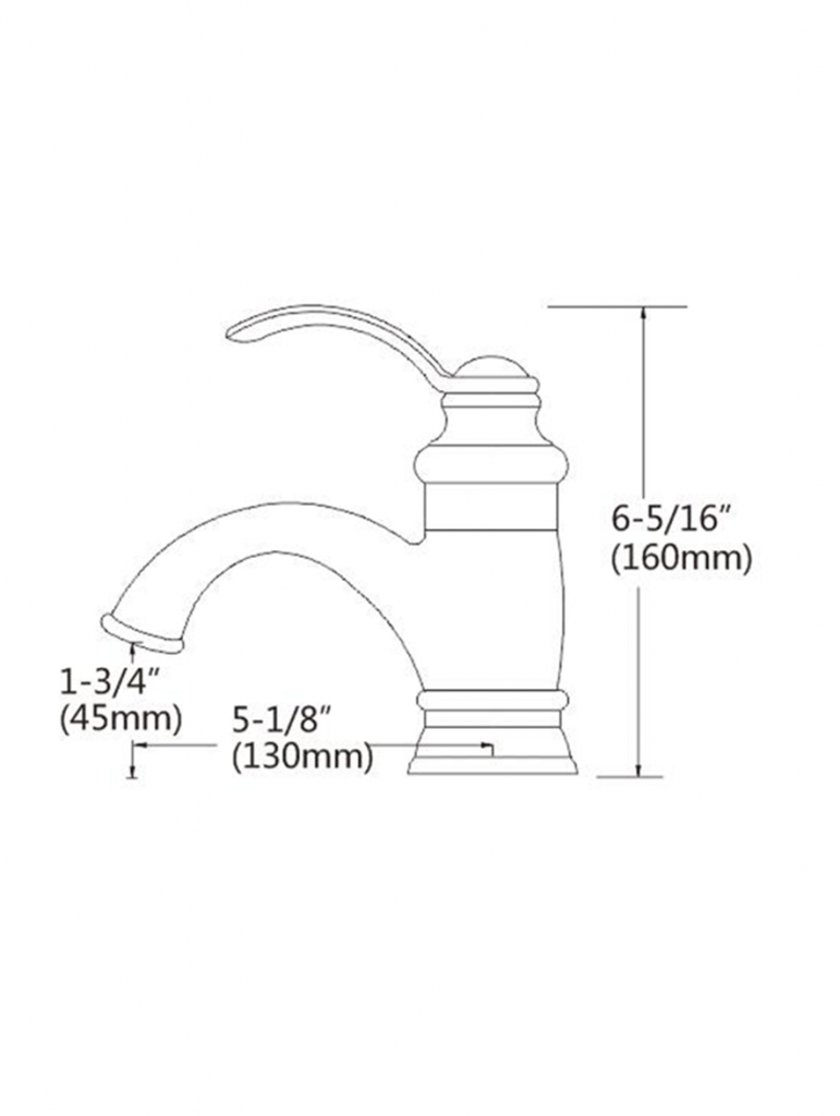 Single Handle Lavatory Faucet