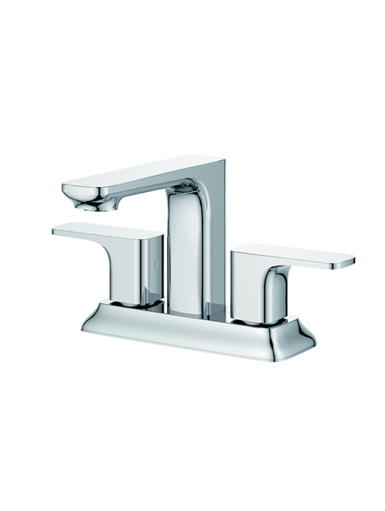 Two Knobs Single Hole Lavatory Faucet