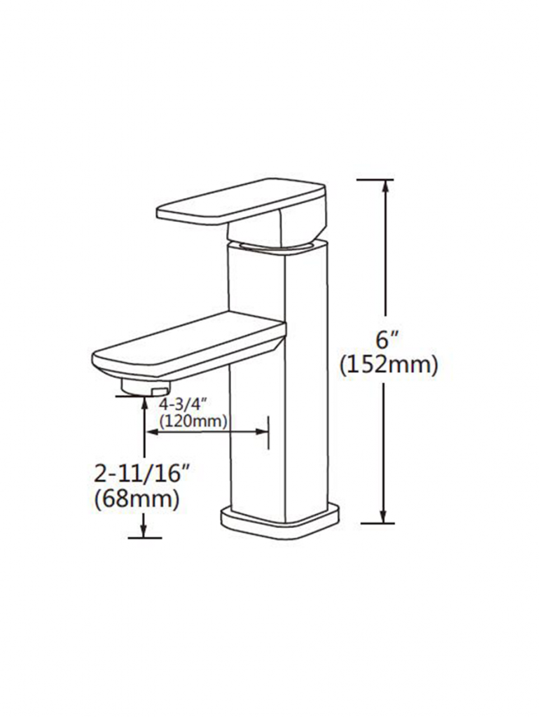 Single Handle Lavatory Faucet