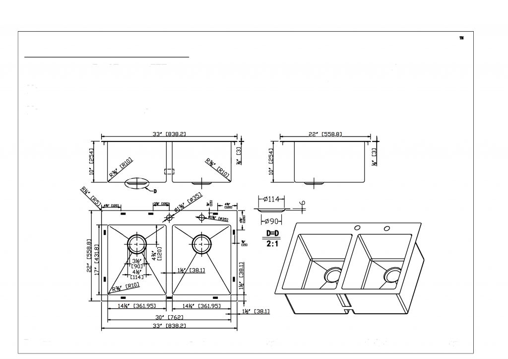 Apron Single Bowl Sink