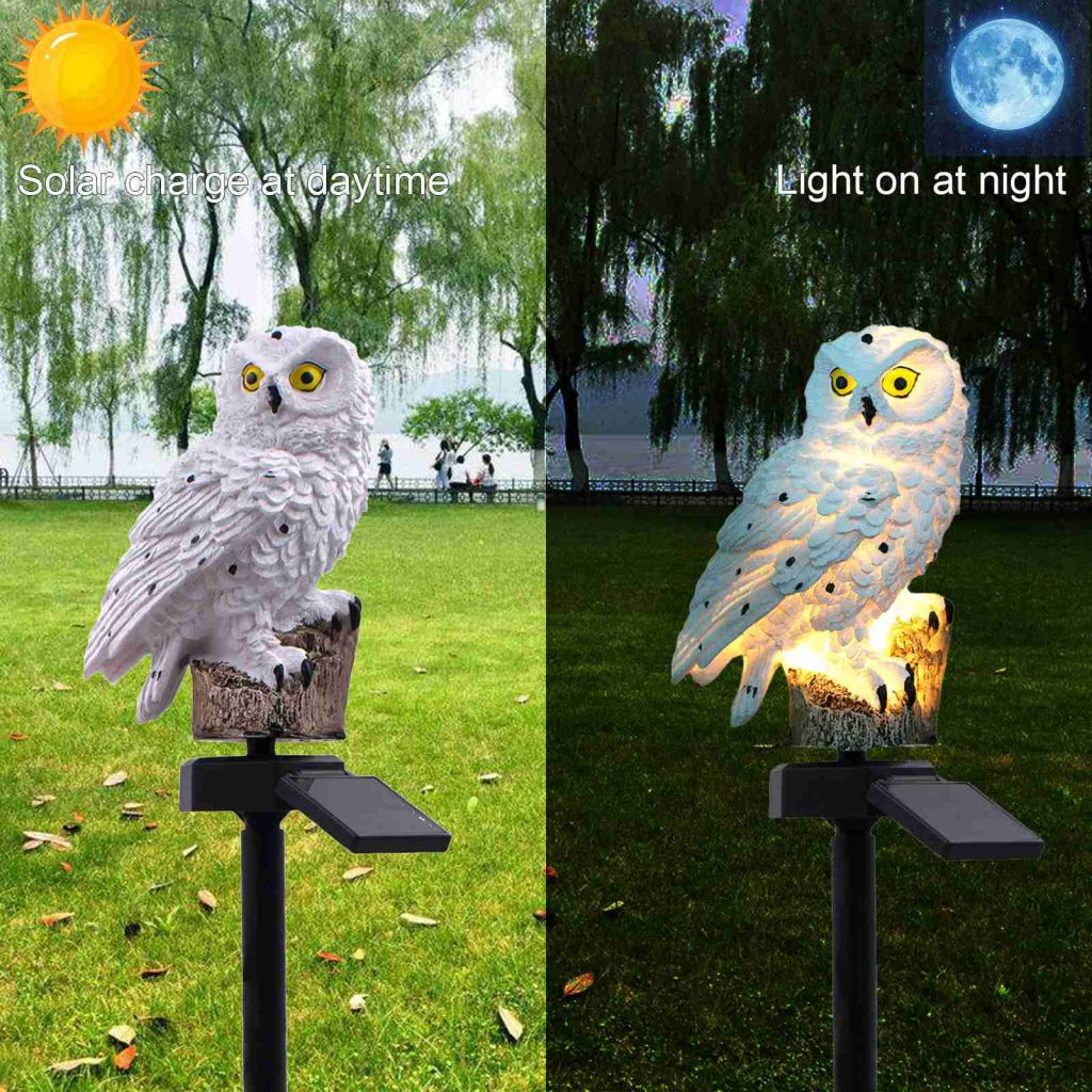  Solar Light - Solar LED -  Lamps Owl Design Lights