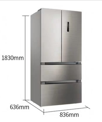 energy saving French 4-door multi-door domestic air-cooled frost-free refrigerator