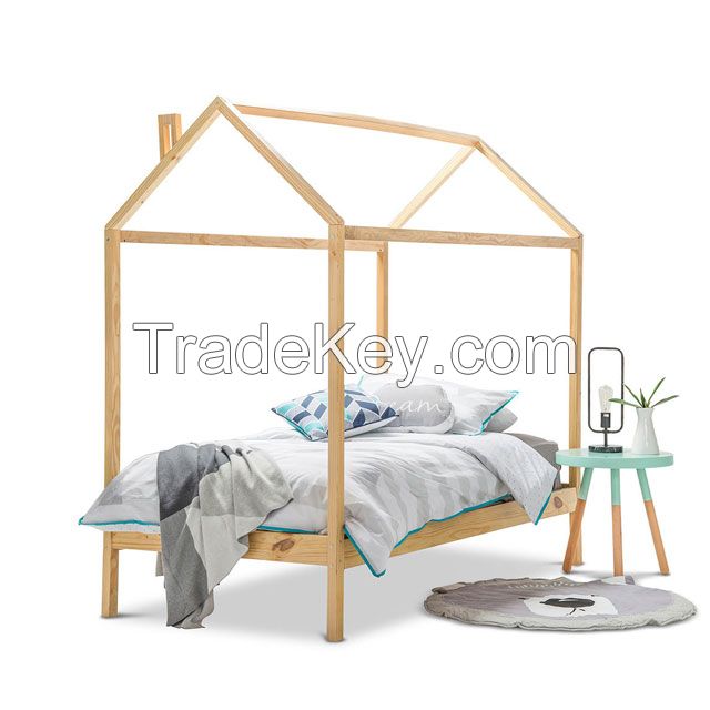 No.1313 Multifunctional Safely Wood Bed