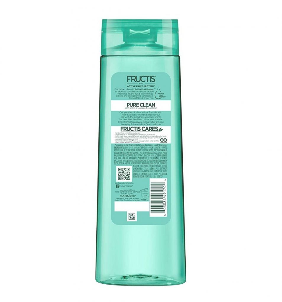 Garnier Fructis Pure Clean Shampoo