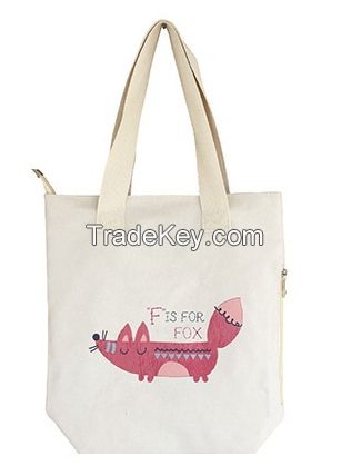 Canvas Shopping Tote Bag 