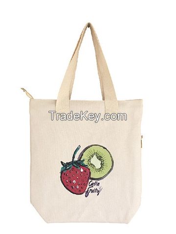 Canvas Shopping Tote Bag