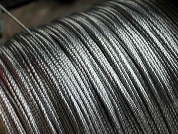 High Tensile galvanized steel wire strand for ASCR