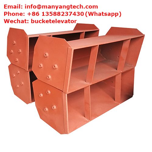 Heavy-Load Steel Elevator Buckets from Bucket Elevator Conveyor Manufacturers