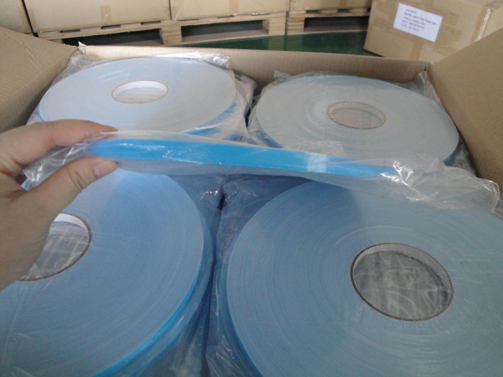 Double sided foam tape solvent base white foam