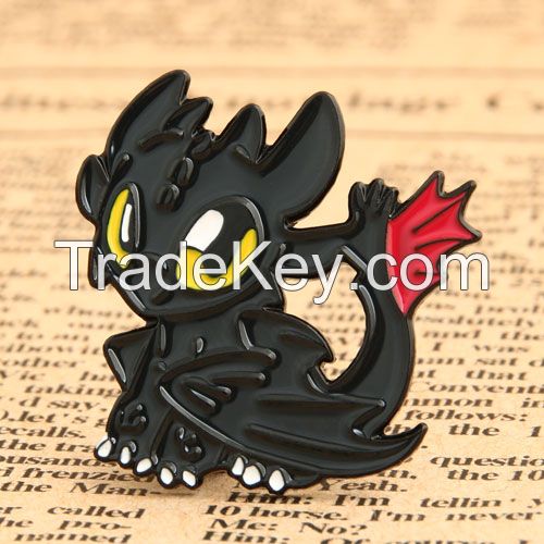 Toothless Custom Pins No Minimum