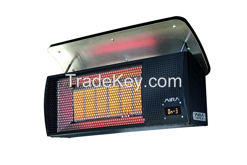 Ceramic Radiant Wall Heater, Cafe Gas Heaters