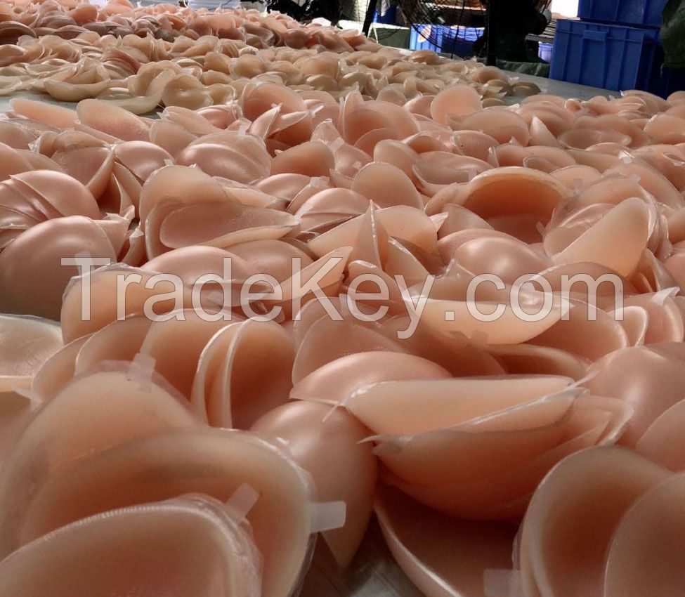 Strapless backless invisible sticky silicone bra