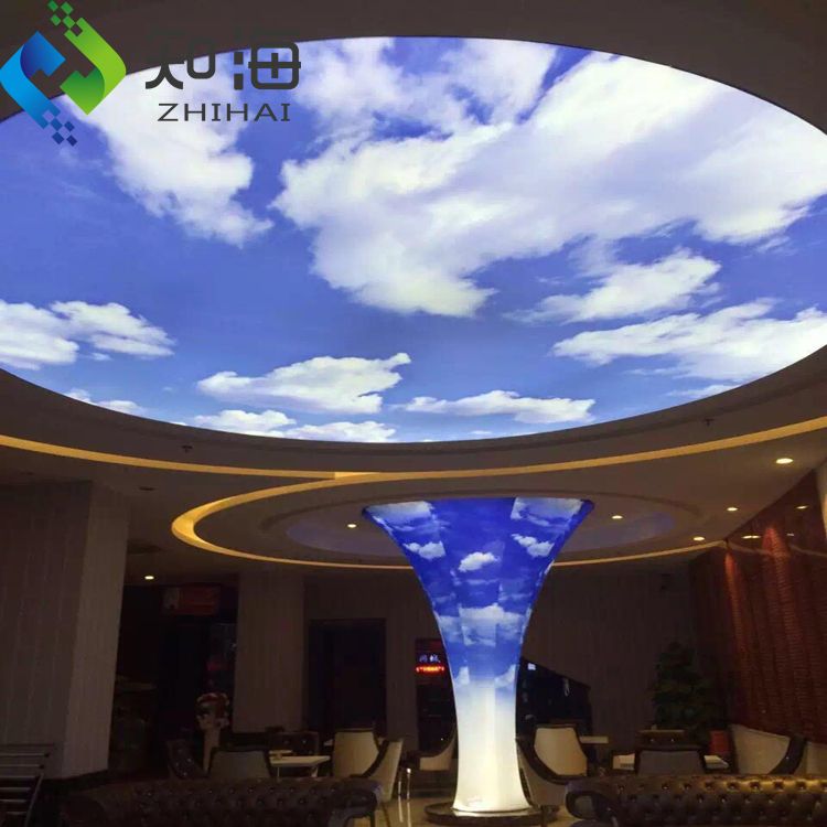 New Pop False Ceiling Design Uv Print Soft 3d Pvc Ceiling Film