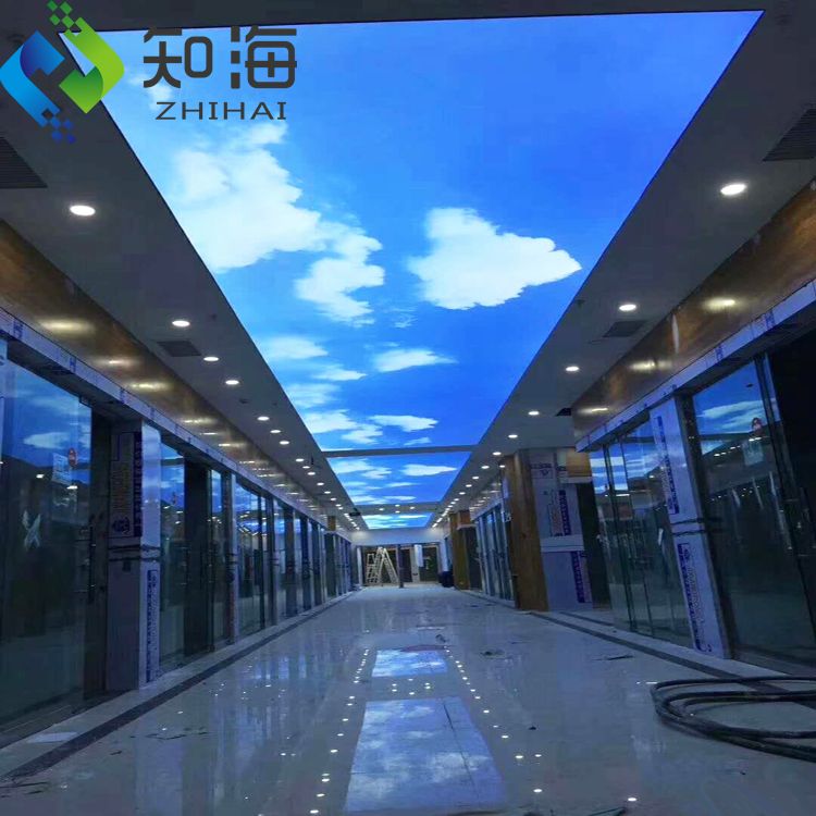 new pop ceiling design 3d uv print soft pvc ceiling film